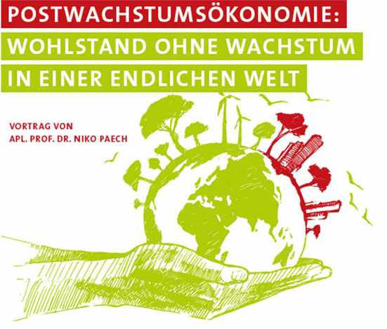 Postwachstumsökonomie: Wohlstand ohne Wachstum in einer endlichen Welt - mit Prof. Paech und Bonner Initiativen