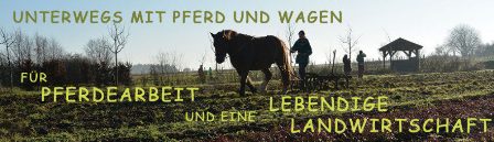 Mit Pferd und Wagen für eine enkeltaugliche Landwirtschaft