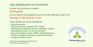 Frühlingsfest in Kessenich