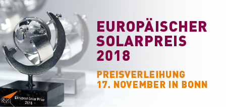 Europäischer Solarpreis 2018