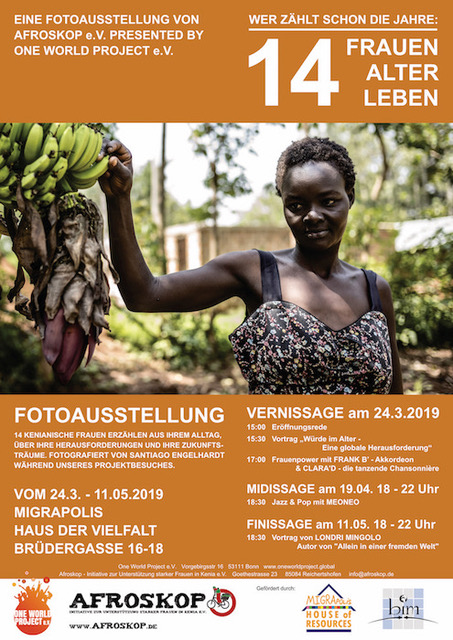 Fotoausstellung - Wer zählt schon die Jahre: 14 Frauen, 14 Alter, 14 Leben
