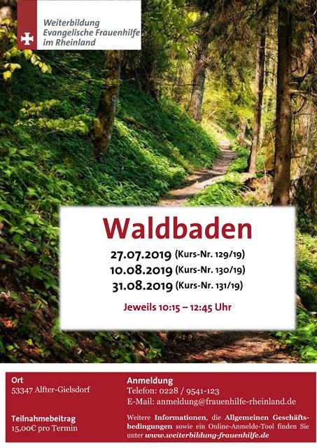 Waldbaden Bonn Im Wandel