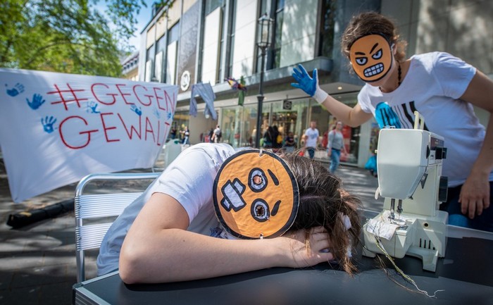 Kreativ protestieren: Straßentheaterworkshop mit FEMNET