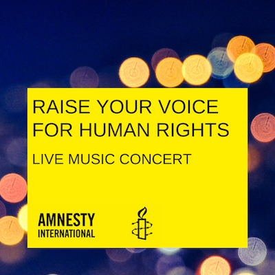 Live Concert im Kult 41- Raise Your Voice For Human Rights