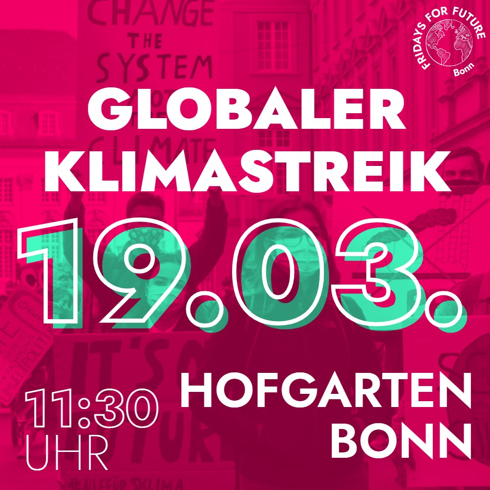 Globaler Klimastreik - #AlleFür1Komma5 - FFF