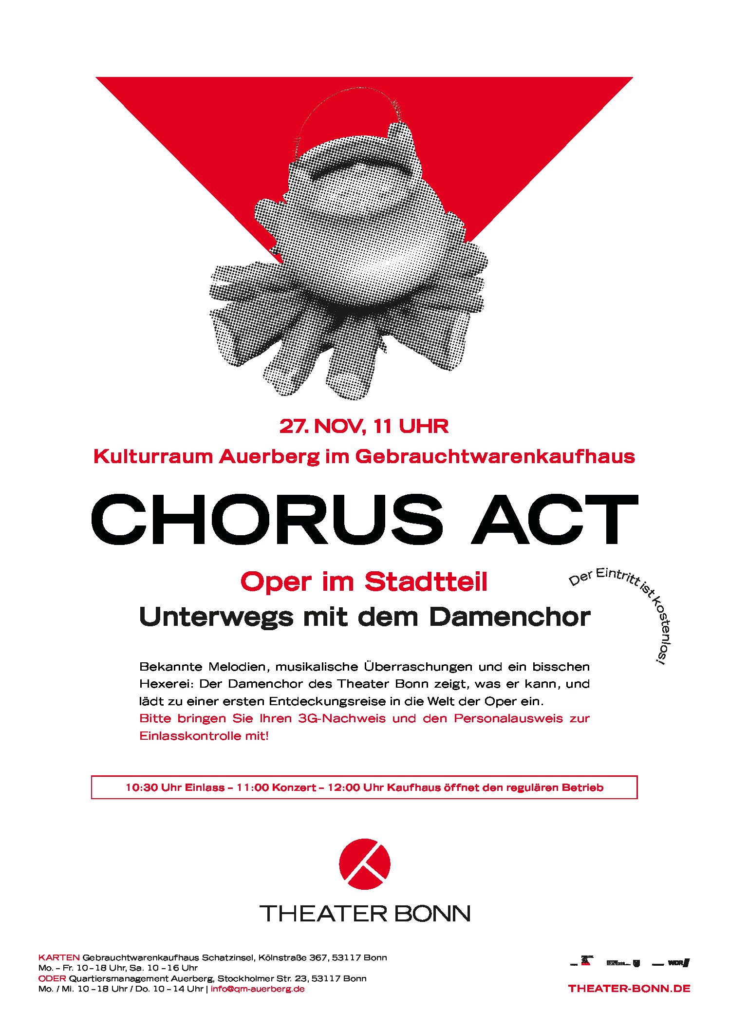 Kostenfreies Konzert des Theaters Bonn - Auerberg