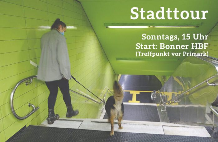 stadtstreifen Stadttour mit einer ehemals Wohnungslosen
