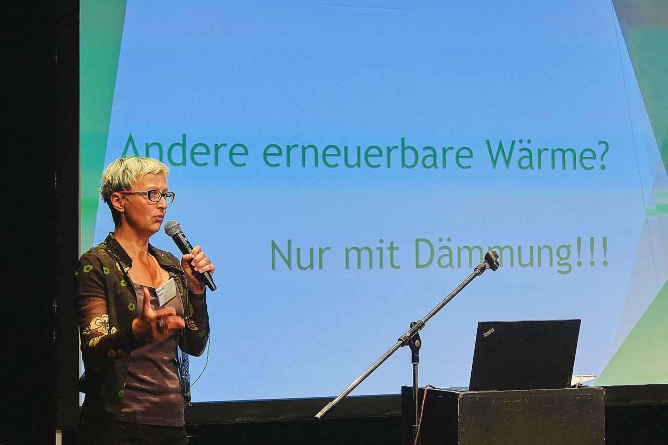 Barbara Fricke, Energiexpertin bei Ihrem Vortrag