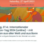 Screenshot vom Programm des internationalen Transition Day am 27.04.24